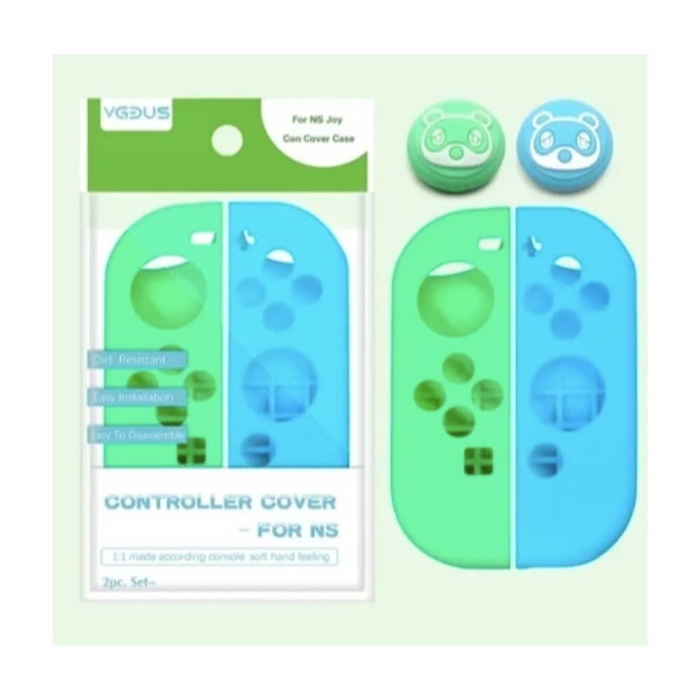 Funda Protectora Silicona Joycon Para Nintendo Switch + Grip image number 1.0