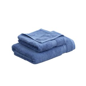 Juego Toalla Andes 2 Piezas 600 Gr Azul