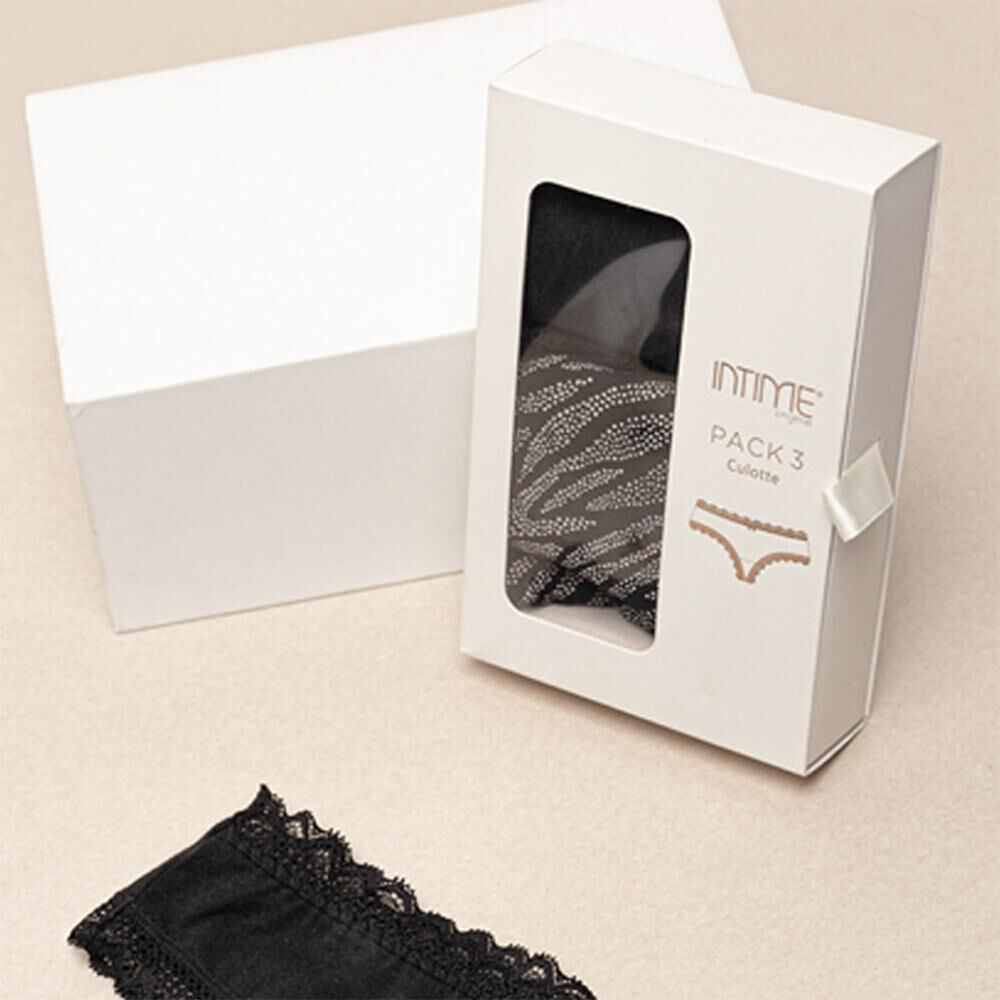 Pack 3 Culotte Caja Intime image number 7.0