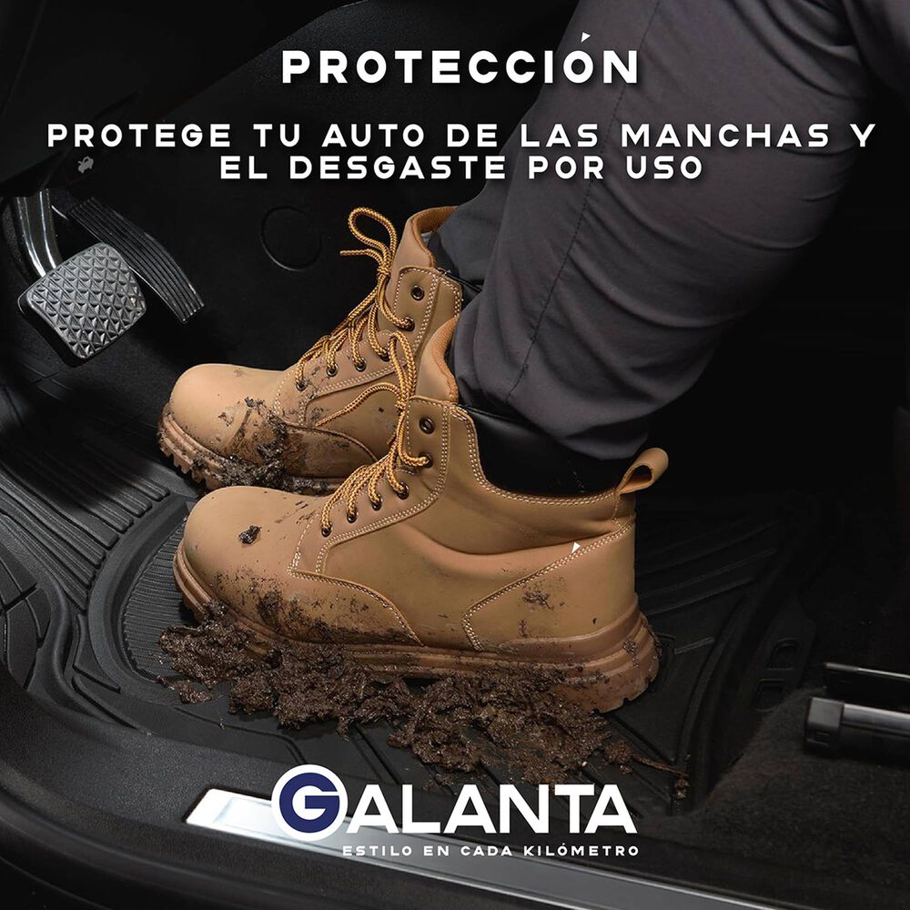 Alfombra 4 Piso De Goma Auto Suv Galanta Universal Ajustable image number 6.0