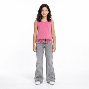 Jeans Ni&ntilde;a Red - Rock