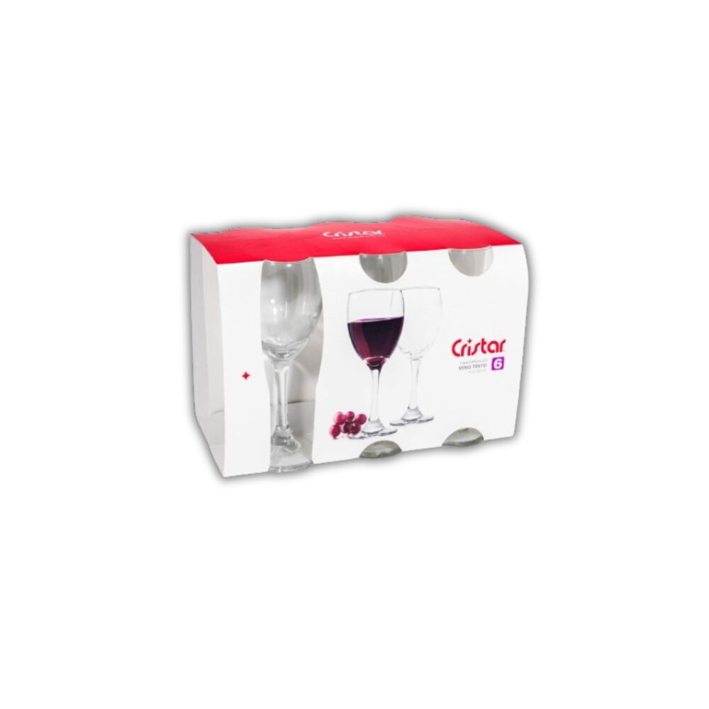 Pack Display 6 Copas Para Vino Tinto 300ml Modelo Versalles image number 3.0