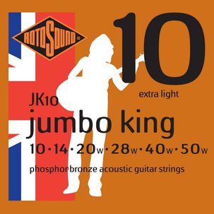 Set Para Guitarra Electroacústica Jk10 (jumbo King)