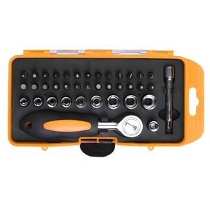 Dados Y Puntas 1/4" Juego 38 Piezas - Tolsen