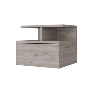 Velador Flotante 1 Cajón Fm-007e - Beige