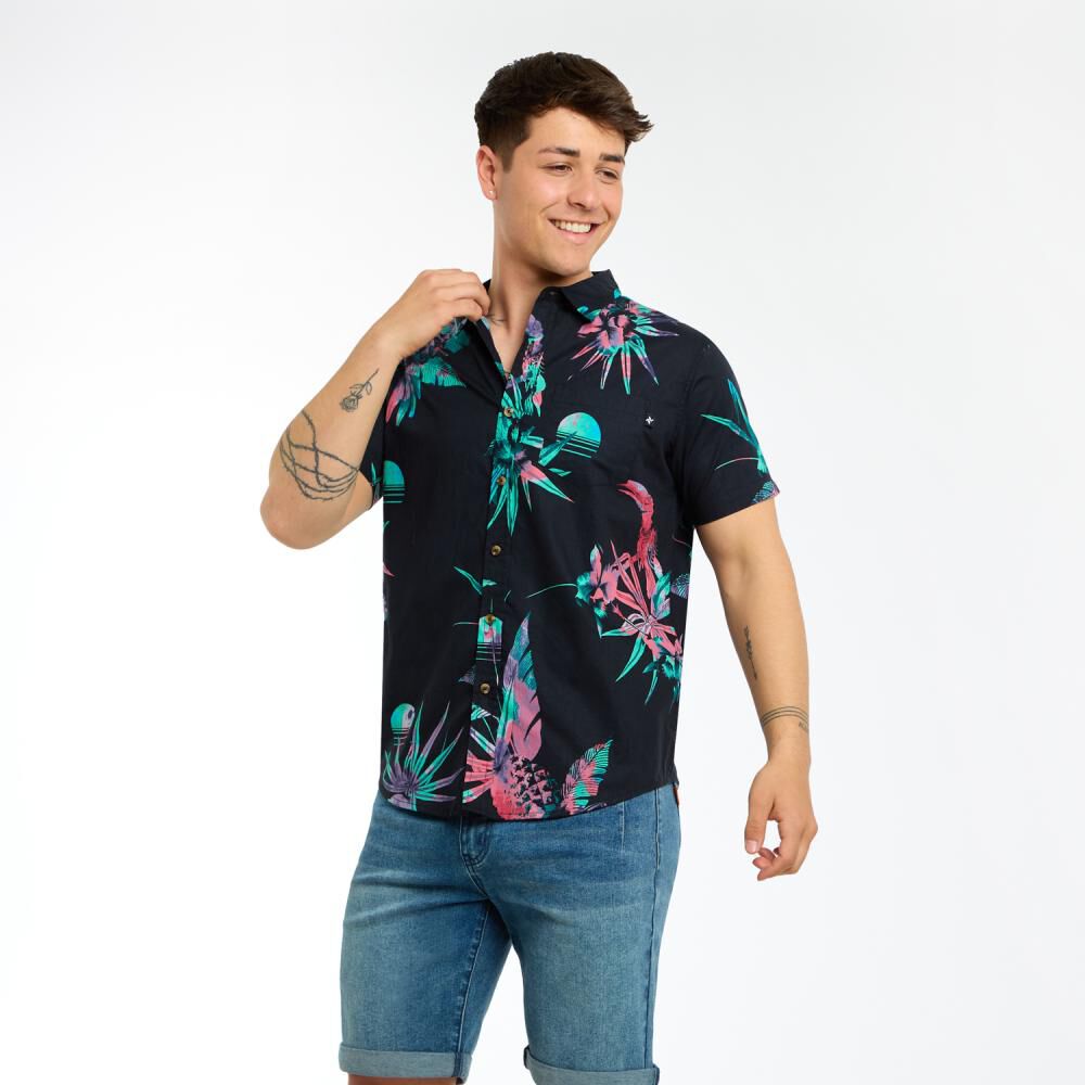 Camisa Manga Corta Hombre Skuad image number 2.0