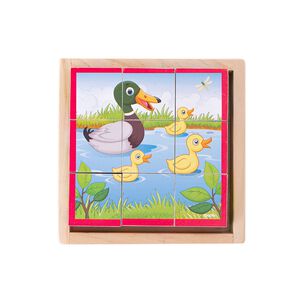 Puzzle Cubo Animales