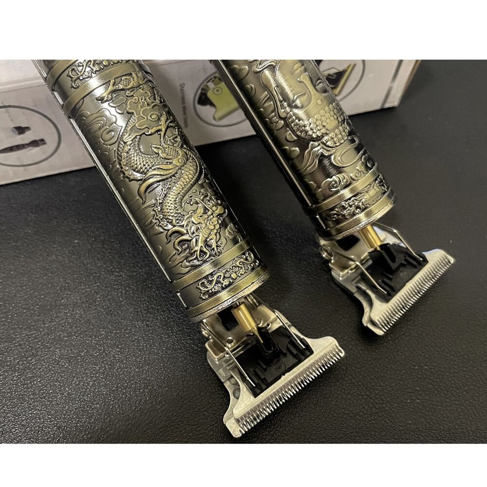 Maquina Para Cortar Barba Vintage Profesional Recargable T9 image number 4.0