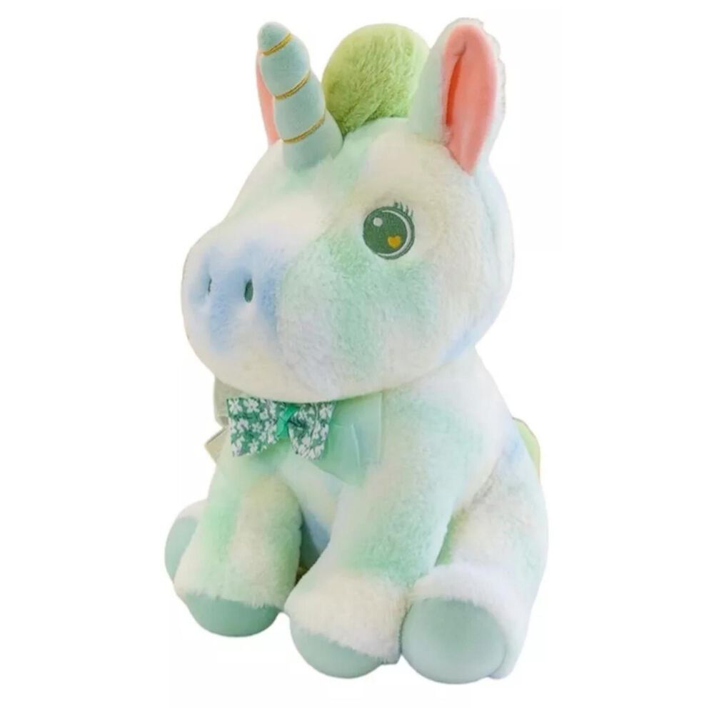 Juguete De Peluche Unicornio Pony Verde 35cm Infantil image number 1.0
