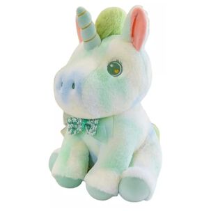 Juguete De Peluche Unicornio Pony Verde 35cm Infantil