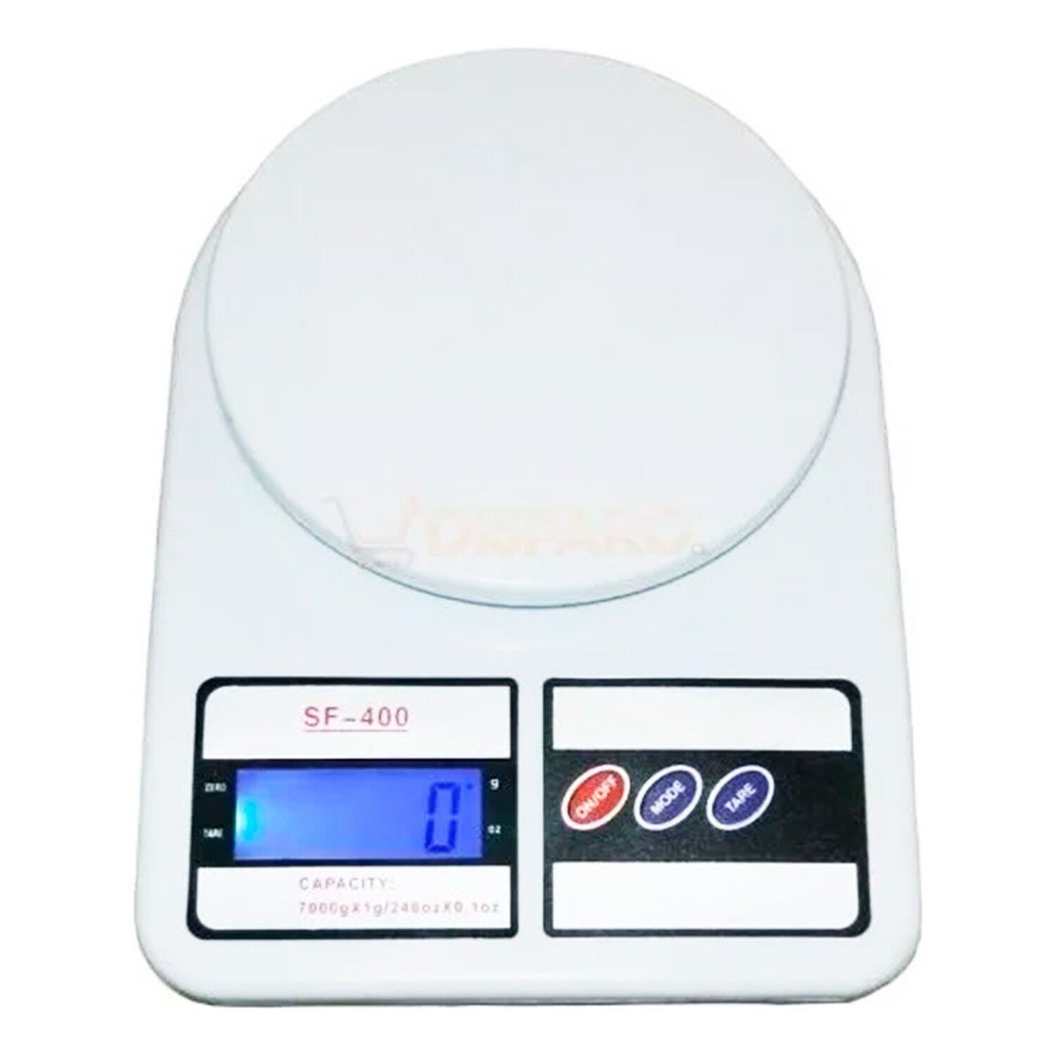 Balanza Cocina Digital 10 Kg Precisi&oacute;n Electr&oacute;nica Blanca image number 2.0