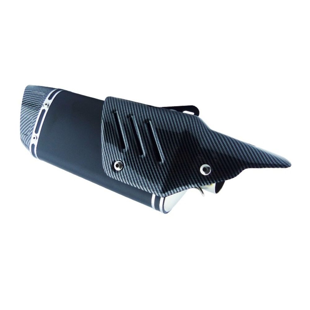 Tronador Para Moto Gpr Con Proteccion Y Boca Carbon 46cm Con Silenciado image number 0.0