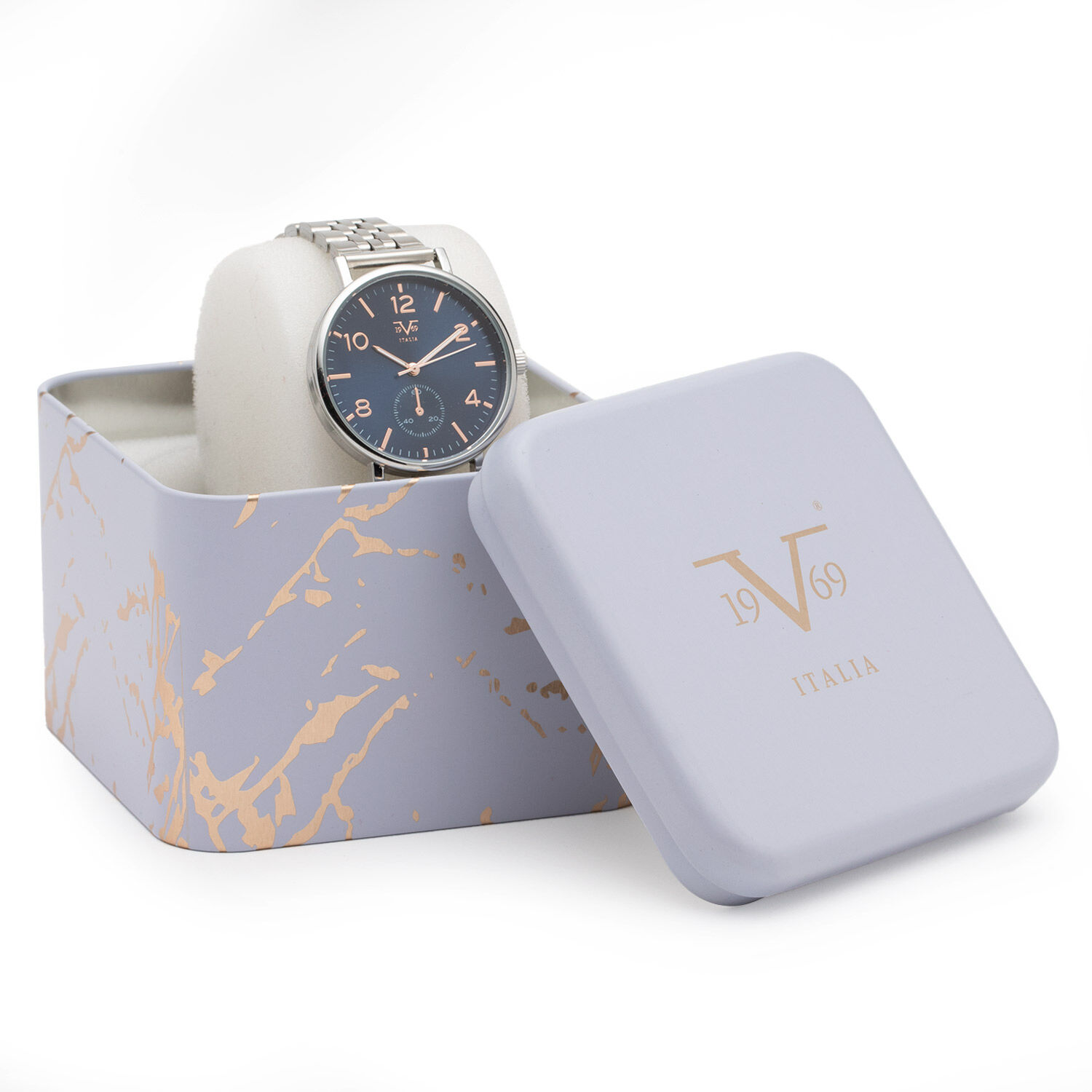 Reloj 19v69 Italia V1969-252-5 Plateado Mujer image number 3.0