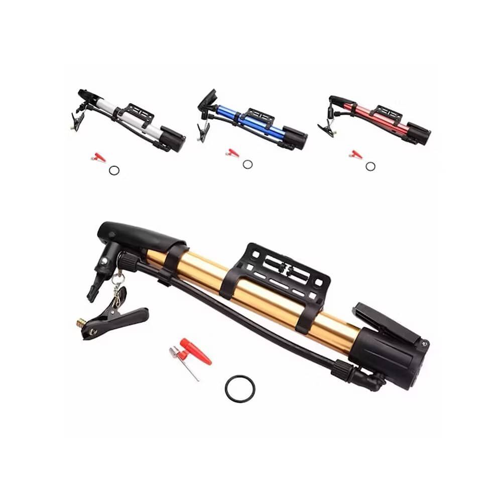 Mini Bombin Aluminio Y Pvc Para Bicicleta Y Pelotas image number 4.0