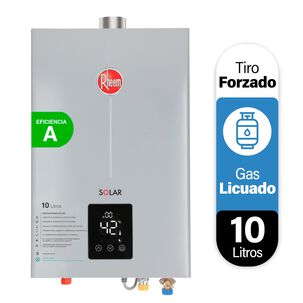 Calefont 10 Litros Gas Licuado Tiro Forzado Rheem