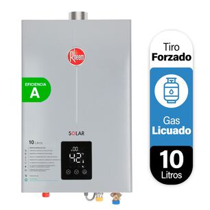 Calefont 10 Litros Gas Licuado Tiro Forzado Rheem