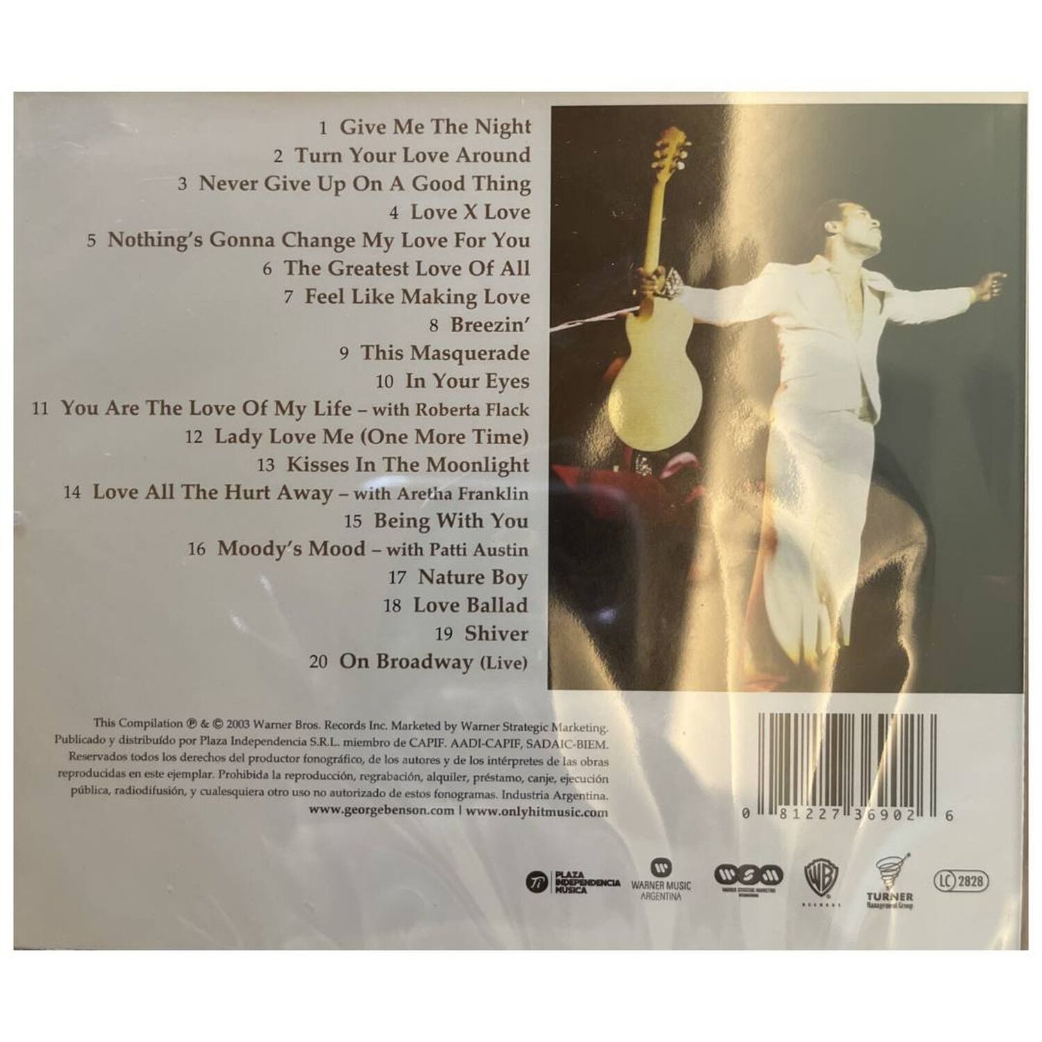 George Benson - Greatest Hits Of All: Very Best | Cd image number 1.0