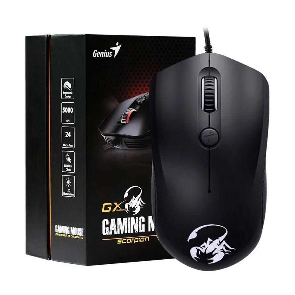 Mouse Gamer Genius Scorpion M6-400 Rgb 4 Botones 4000 Dpi image number 6.0