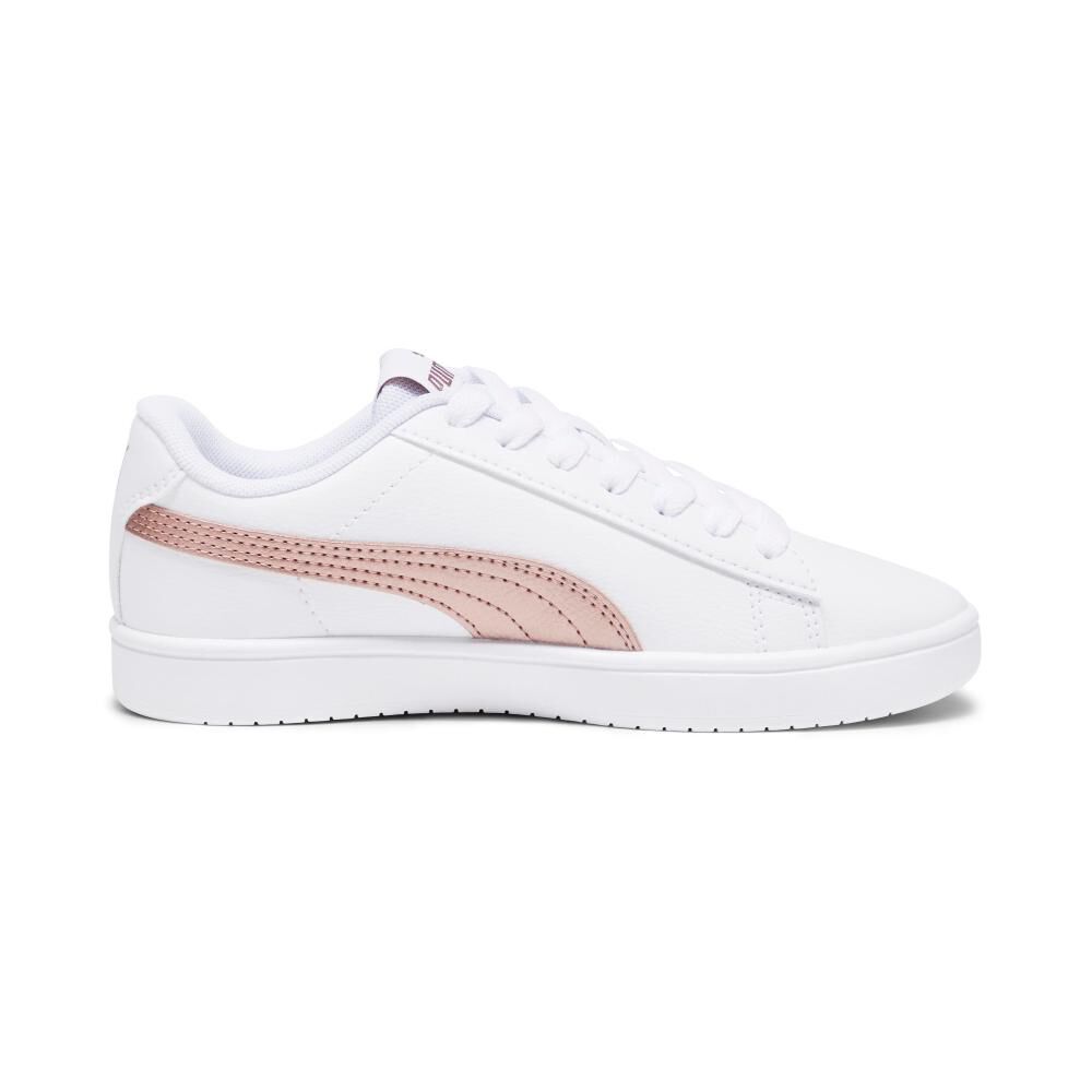 Zapatilla Urbana Unisex Puma Rickie Classic Jr White-rose Gold image number 1.0