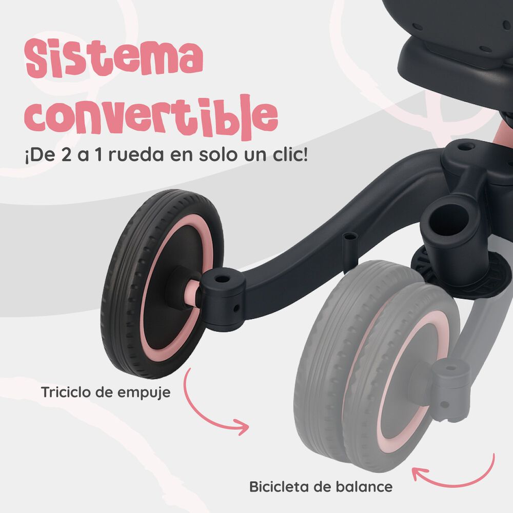 Triciclo Multifuncional 5 En 1 Muvter Ride image number 12.0