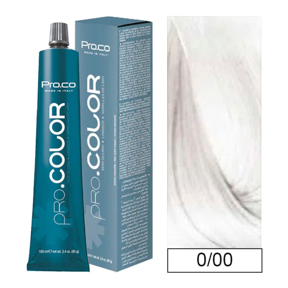 Pro.color - Tintura Permanente 000 Reforzador De Aclaracion 100ml + Oxidante image number 0.0