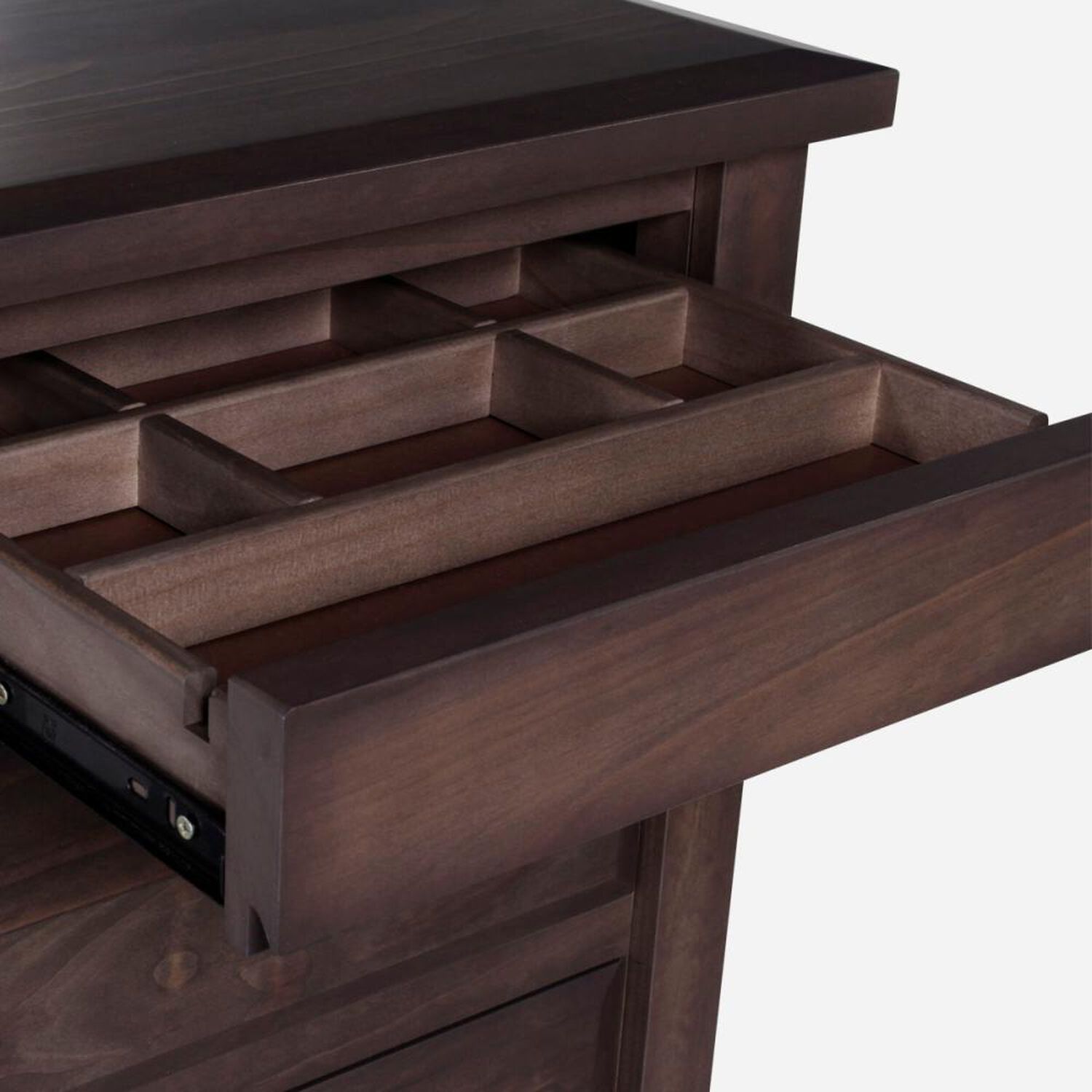 Cama Europea Rosen Nest / 2 Plazas / Base Dividida + Set De Maderas Nolita Chocolate image number 8.0