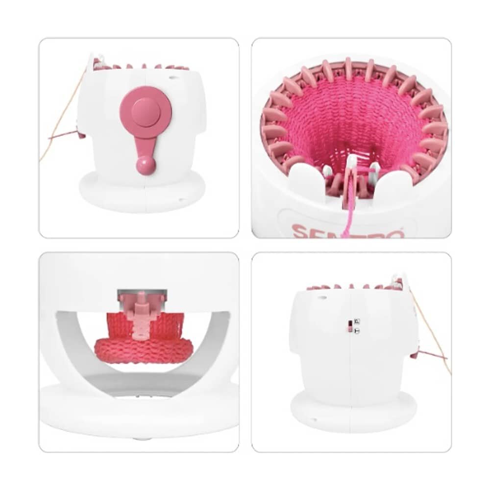 Maquina Para Tejer Con Telar Giratorio De 22 Agujas image number 4.0