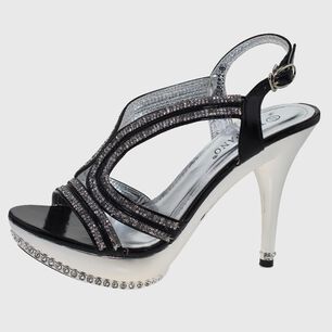 Sandalia Negro Via Franca Art. 5gl86628bla