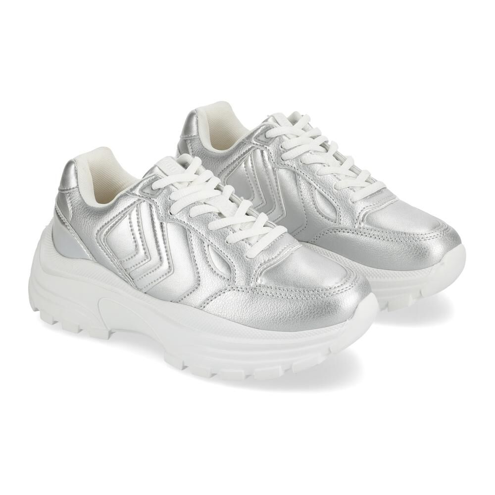 Zapatilla Urbana Mujer Rolly Go Silver image number 1.0