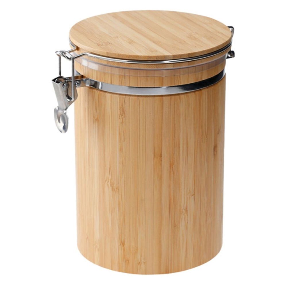Frasco Recipiente Hermeticos Sellado Para Alimentos De Bambu image number 0.0