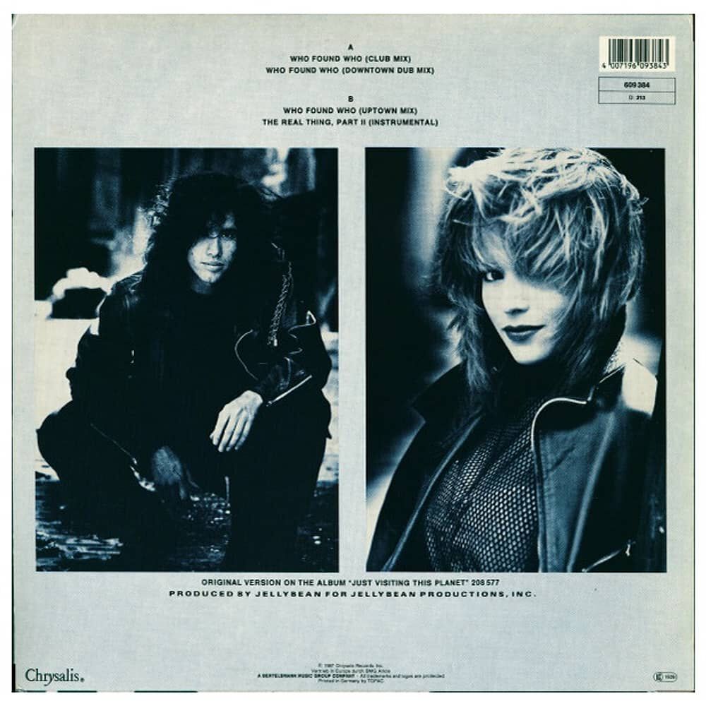 Jellybean Ft. Elisa Fiorillo - Who Found Who | 12" Maxi Single Usado image number 1.0