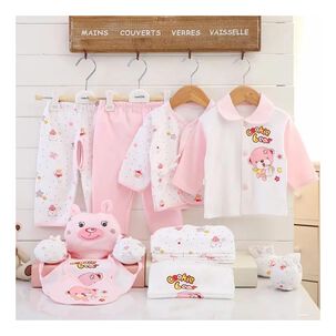 Ajuar Ropa Bebe Reci&eacute;n Nacido Baby Shower Azul Talla 0 A 3 Meses