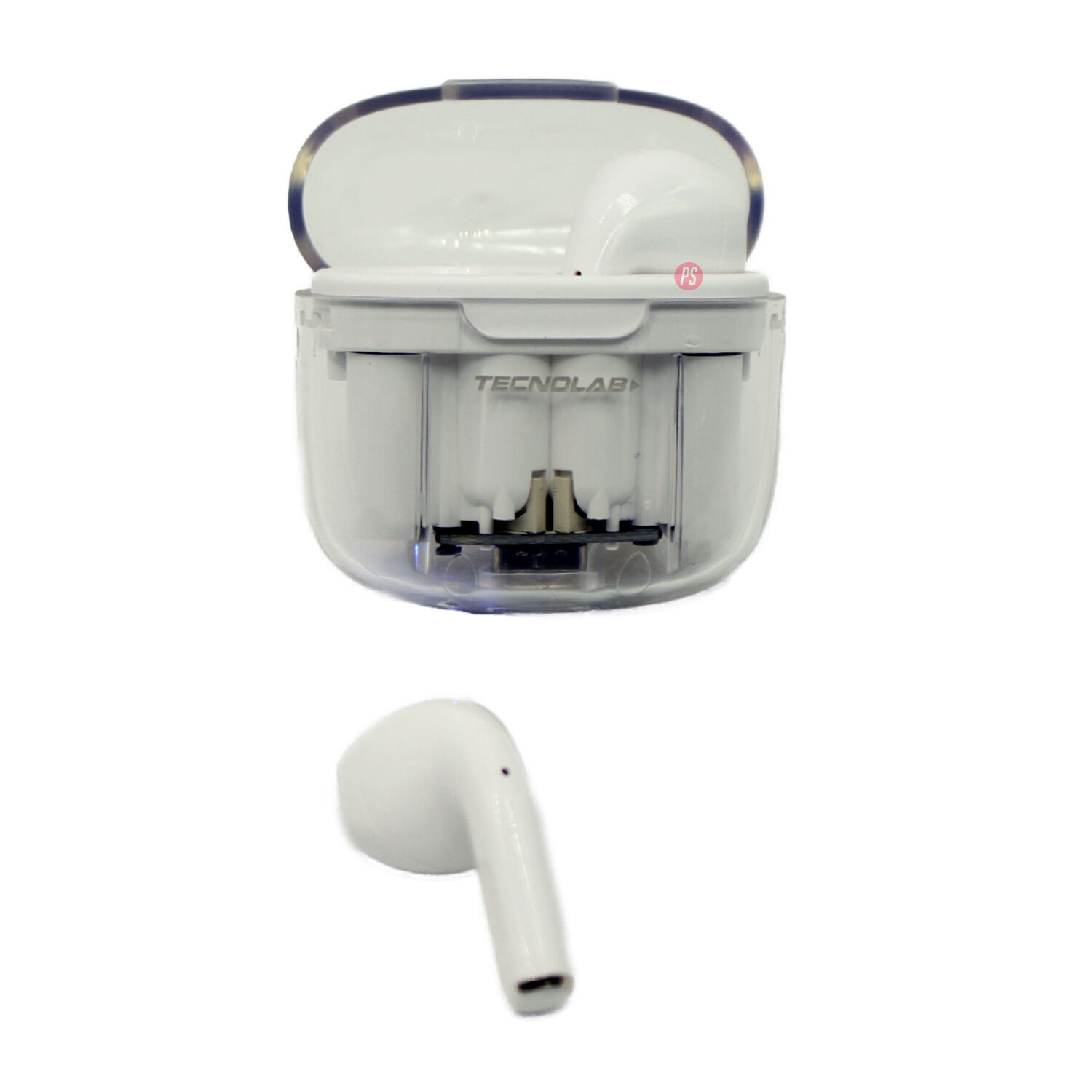 Aud&iacute;fonos Blanco Inal&aacute;mbricos Bluetooth Tws - Ps image number 1.0