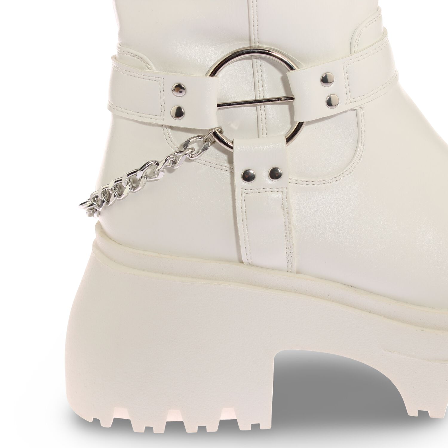 Bota Cadena Blanco V&iacute;a Franca Art. 5xzn617bwhite image number 4.0