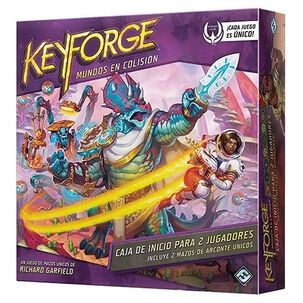 Mundos En Colisión Caja De Inicio Para 2 Jugadores Keyforge