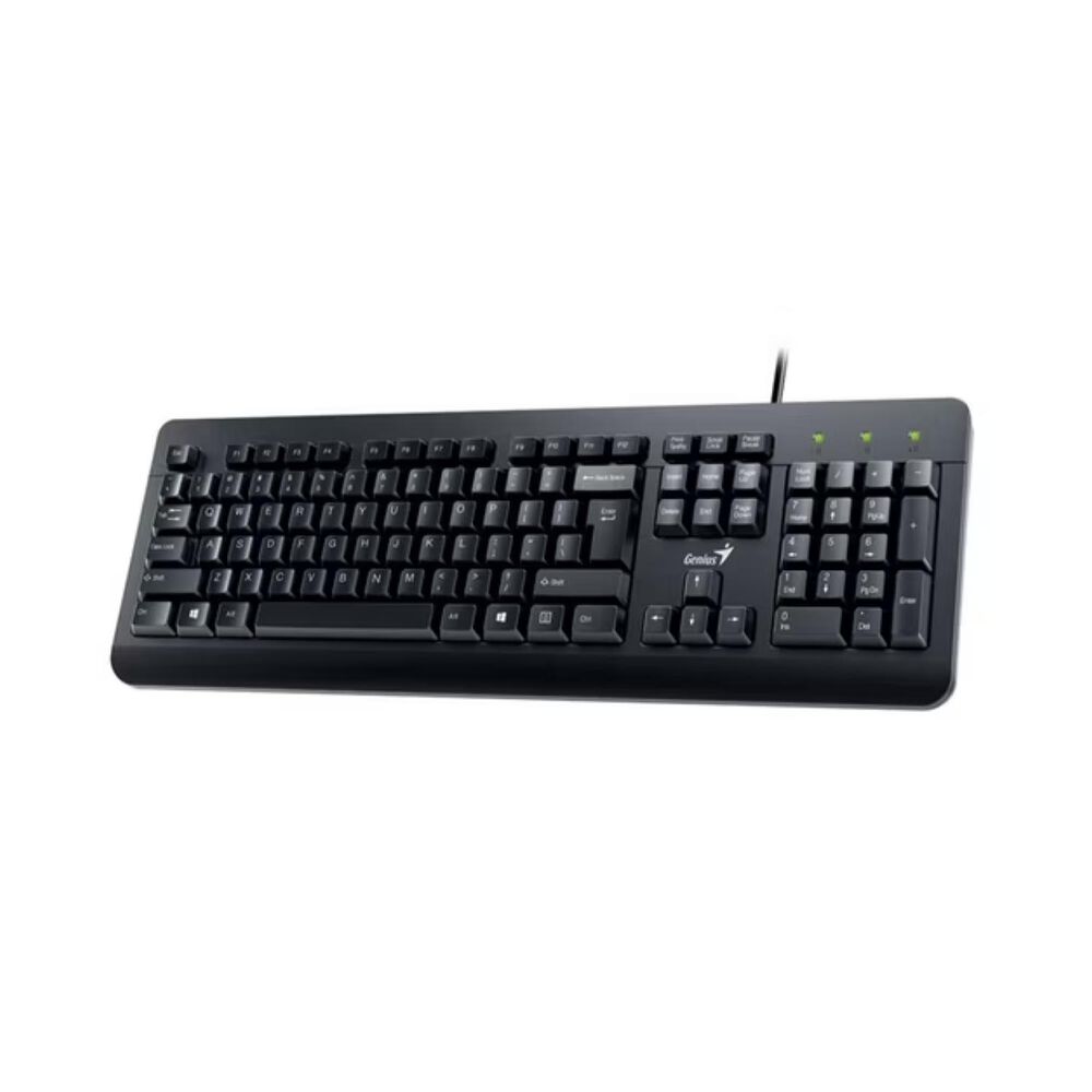Kit Teclado Y Mouse Alambrico Usb Km-160 Negro image number 1.0
