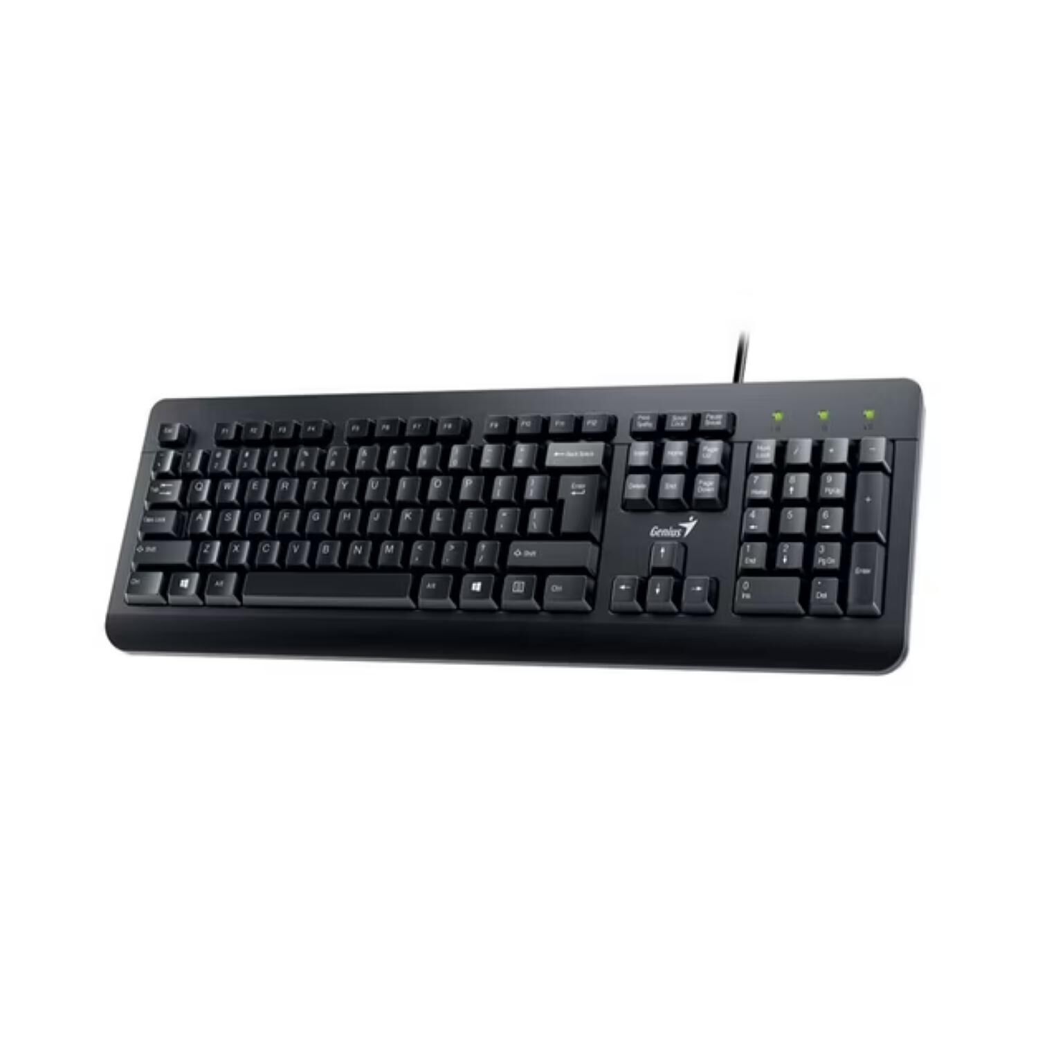 Kit Teclado Y Mouse Alambrico Usb Km-160 Negro image number 1.0
