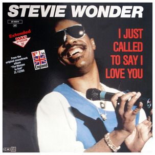Stevie Wonder - I Just Call To Say I Love You | 12" Maxi Single Usado