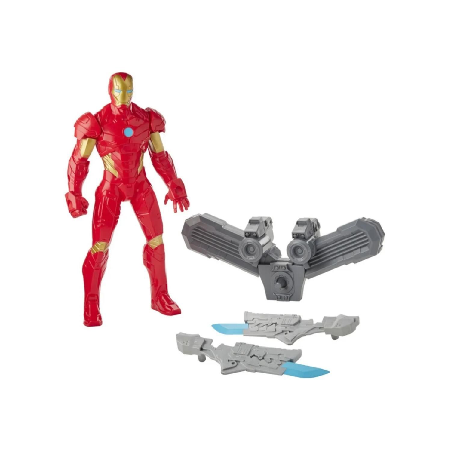 Juguete Figura Articulada Iron Man Accesorios 30cm Infantil image number 1.0