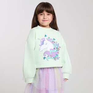 Polerón Cuello Redondo Niña Topsis