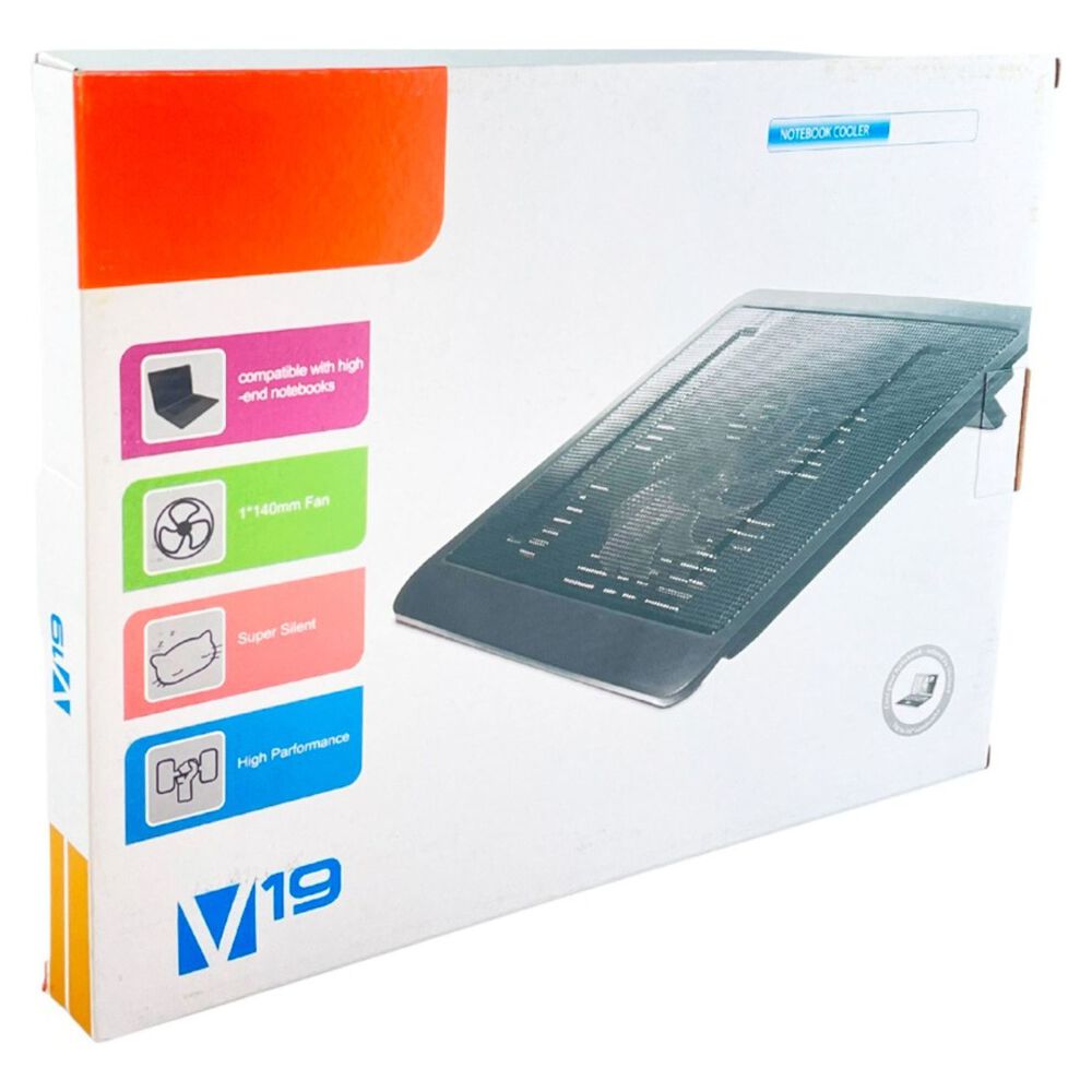 Base Notebook Cooler Hasta 17 Ventilador Enfriador 19v image number 2.0
