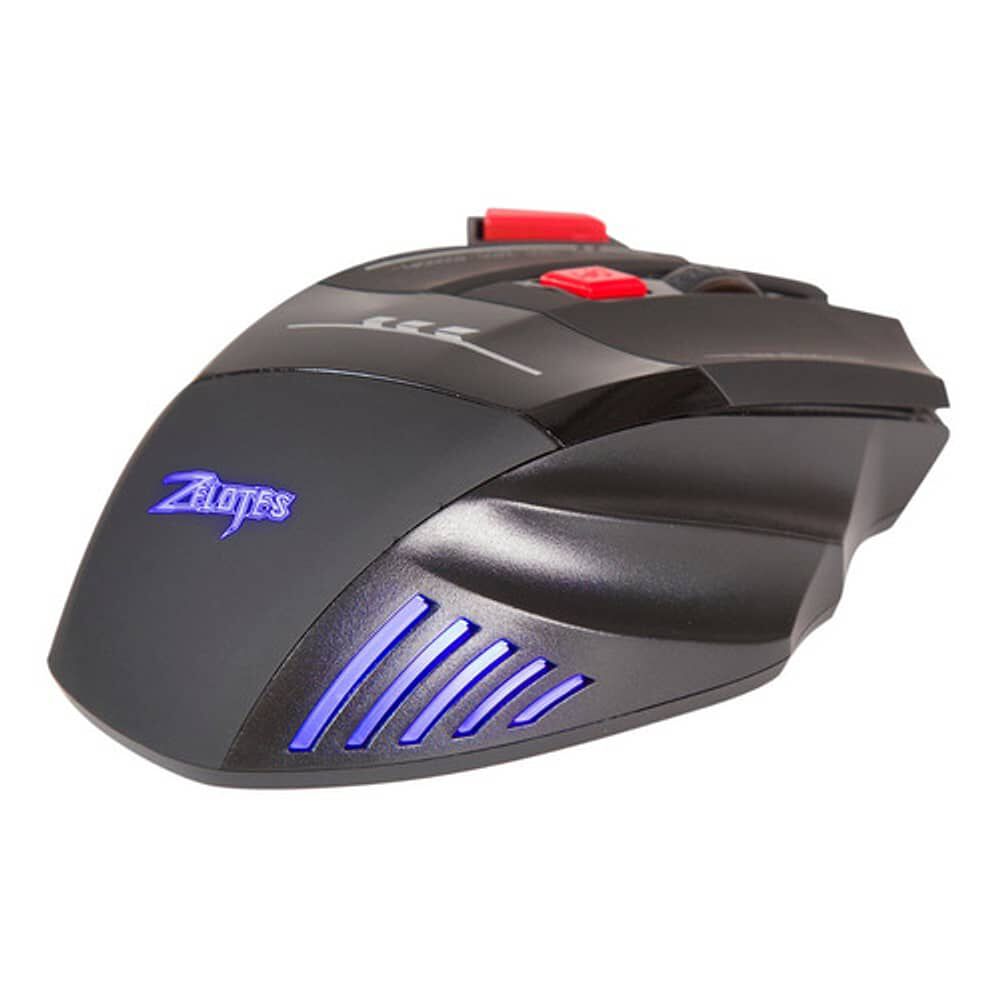 Mouse Gamer Inalambrico Recargable 4000dpi Zelotes F-14s image number 1.0
