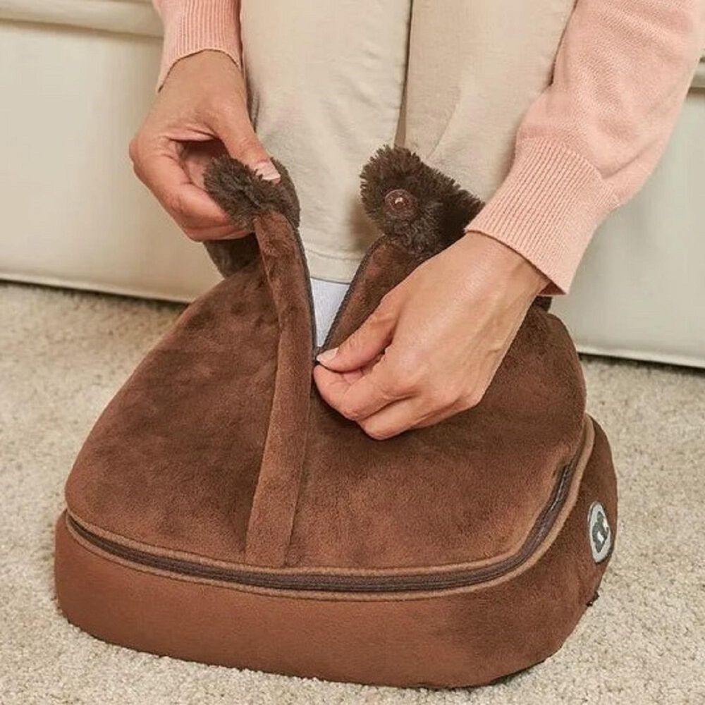 Bota Masajeadora Calefactora El&eacute;ctrica Pies, Cuello, Abdomen image number 1.0