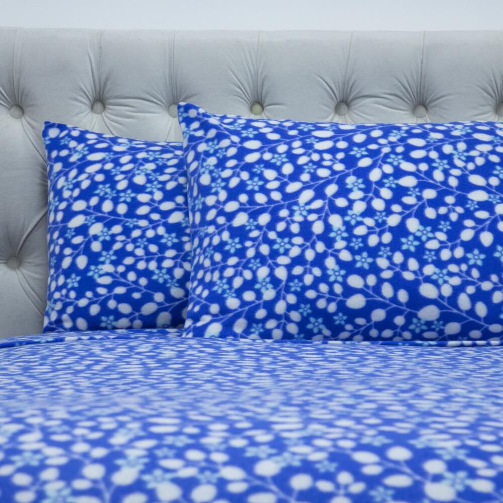 Juego De Sábanas Polar Casaideal Ramas / 2 Plazas en Oferta | Hites.com