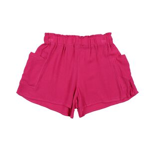 Short Niña Red - Rock