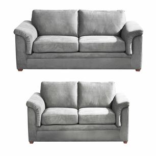 Living Ancona 3-2 Tela Velvet Gris