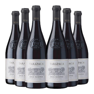 6 Vinos Tarapaca Gran Reserva Cabernet Sauvignon