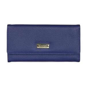 Billetera Mujer Fidelia Azul Kenneth Cole