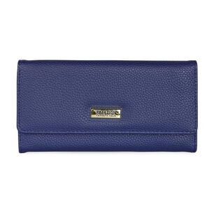 Billetera Mujer Fidelia Azul Kenneth Cole