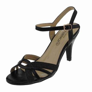 Sandalia Fiesta Negro V&iacute;a Franca Art. 5g8242negro1